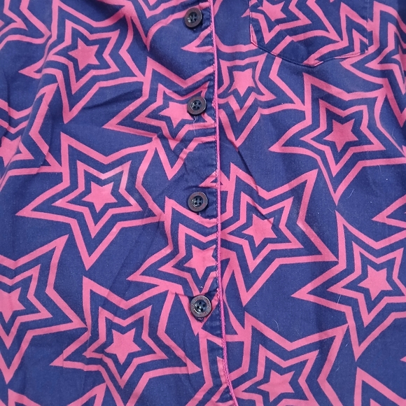 Victoria's Secret Vintage Y2K Pink And Blue RARE Pajama Set ~ Womens Size S - Picture 9 of 13